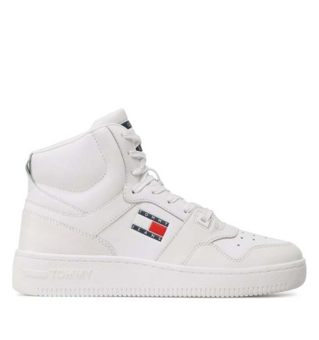Sneakers alte TOMMY JEANS MID CUT BASKET - Tommy Hilfiger
